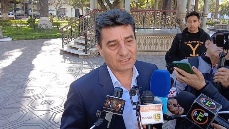 El alcalde Johnny Torres pide institucionalidad frente a la crisis política