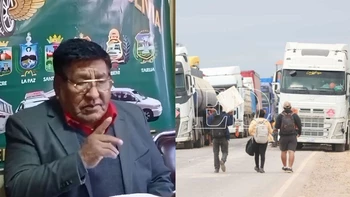 “Estamos secuestrados en las carreteras”: Choferes exigen al Gobierno que se desbloquee las rutas