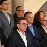 Doria Medina destacó el acuerdo de Paz con la COB, pero calló sobre el estado de excepción