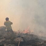 Reactivación de incendio forestal en Churquis