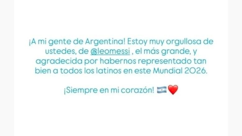 “Siempre en mi corazón”: el emotivo mensaje de Shakira para Messi tras la final