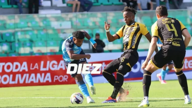 Blooming no pudo aguantar con diez y empató ante The Strongest