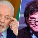 Milei llama «ladrón» y «presidiario» a Lula durante un acto político en Brasil