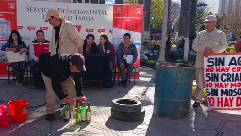 SEDES y Alcaldia de Tarija lanzan campaña ciudadana contra el dengue, zika y chikungunyaTarija, agosto de 2026