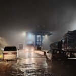 Ruta Cochabamba–Oruro cerrada, hielo provoca colisiones y se presume un fall3cido