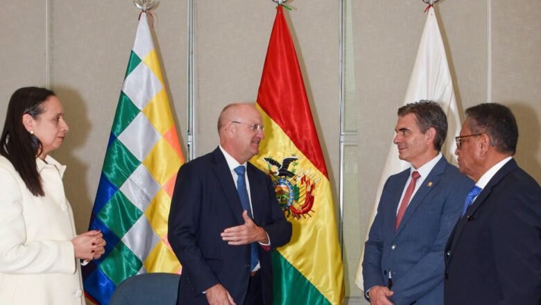 Rodrigo Paz fortalece alianza con la UNODC contra el n4rc0tráfic0