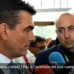 Paz sobre Cerimedo: “Me apena que, habiendo depositado confianza en ese caballero, esa confianza no se haya retribuido”