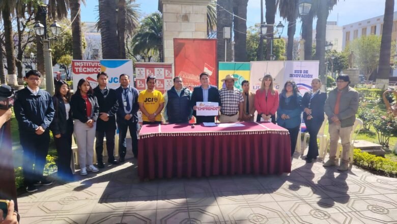 Zenteno anuncia ley “Mercado Emprende” para fortalecer a emprendedores en Tarija