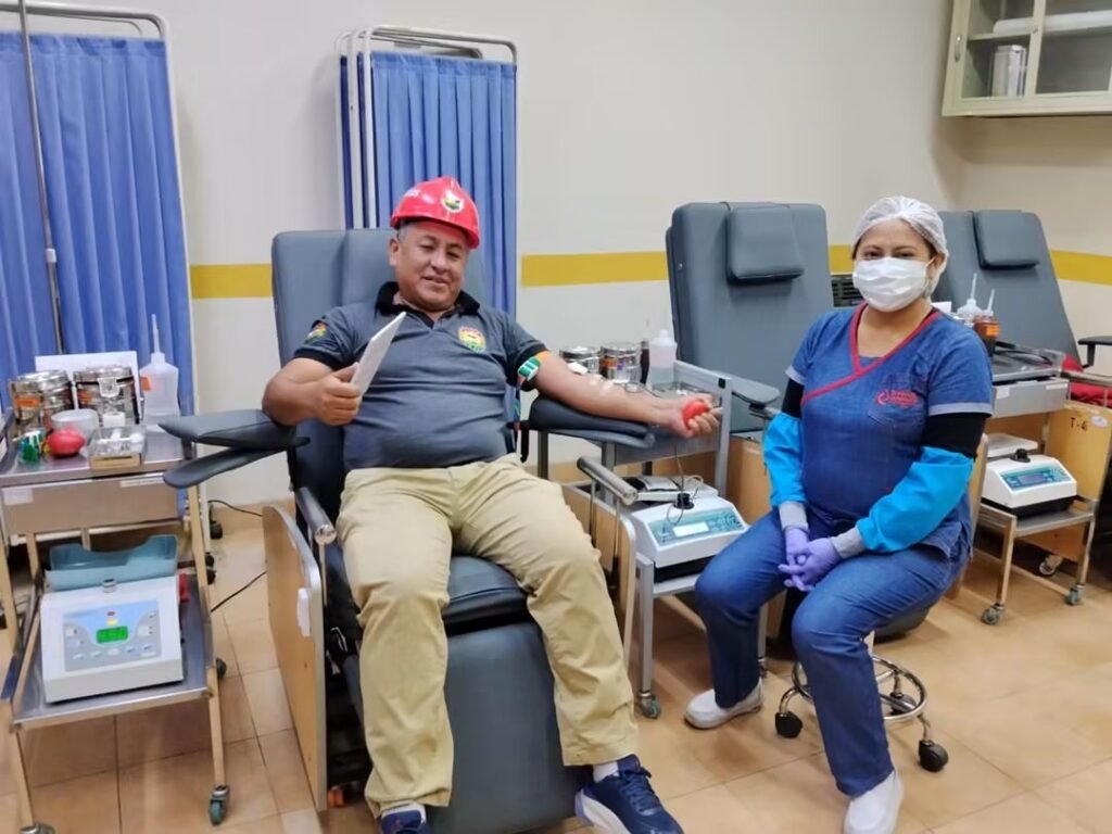 Tarija: Trabajadores fabriles activaron el motor de la solidaridad donando s4ngre