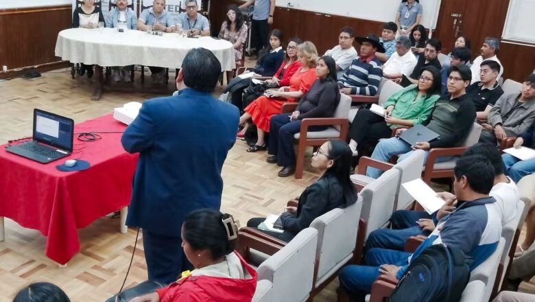 Tarija: Ted realiza última reunión de coordinación rumbo al encuentro departamental