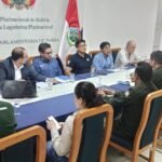 Brigada Parlamentaria y entidades acuerdan acciones para normalizar abastecimiento de gasolina