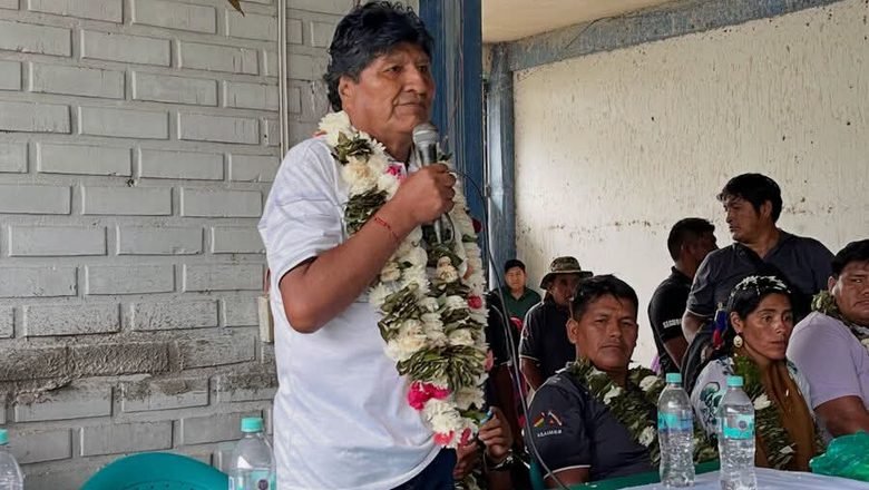 Evo Morales advierte que podría volver la lucha armada si continúa la eliminación de su movimiento político